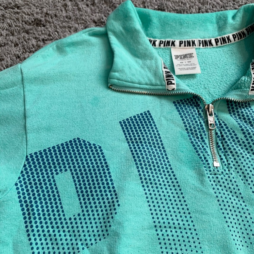 PINK quarter zip